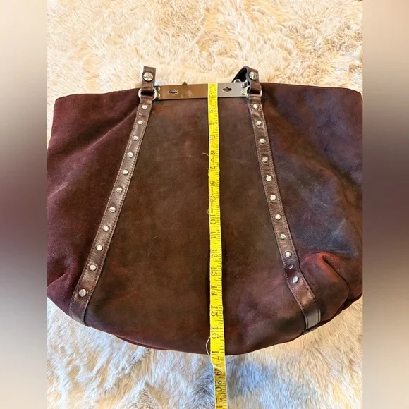 Patricia Nash Deep brown  Suede XL Tote, NOTE! price is firm. - Picture 8 of 8